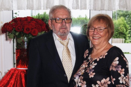 Manfred und Marion Förster im Keglerheim